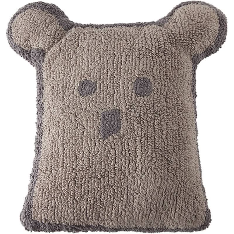 Lorena Canals Bear Cushion - Dark Grey (1'9" x 1'1")