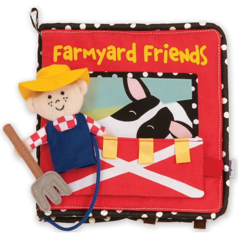 Manhattan Toy Farmyard Friends  Soft Activity Book
