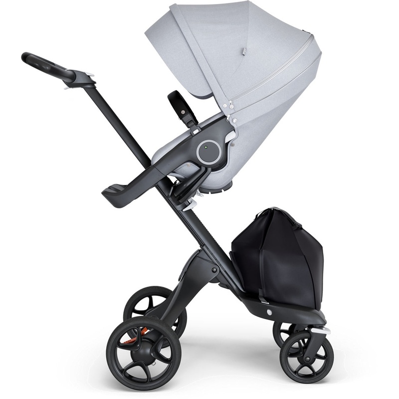 Stokke Xplory 2018 Stroller - Grey Melange/Black/Black