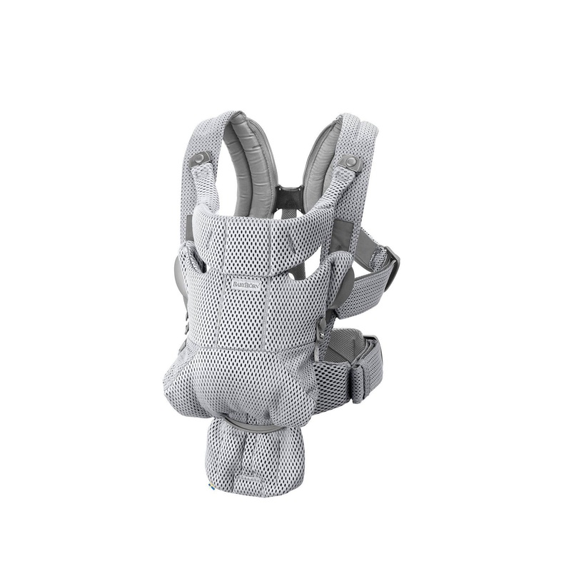 Baby Carrier Free in 3D Mesh - Gray