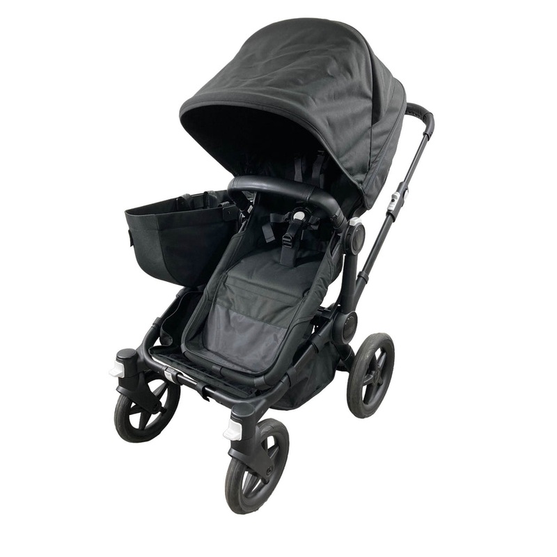 Bugaboo Donkey 5 Mono Stroller, 2024, Black, Black, Midnight Black