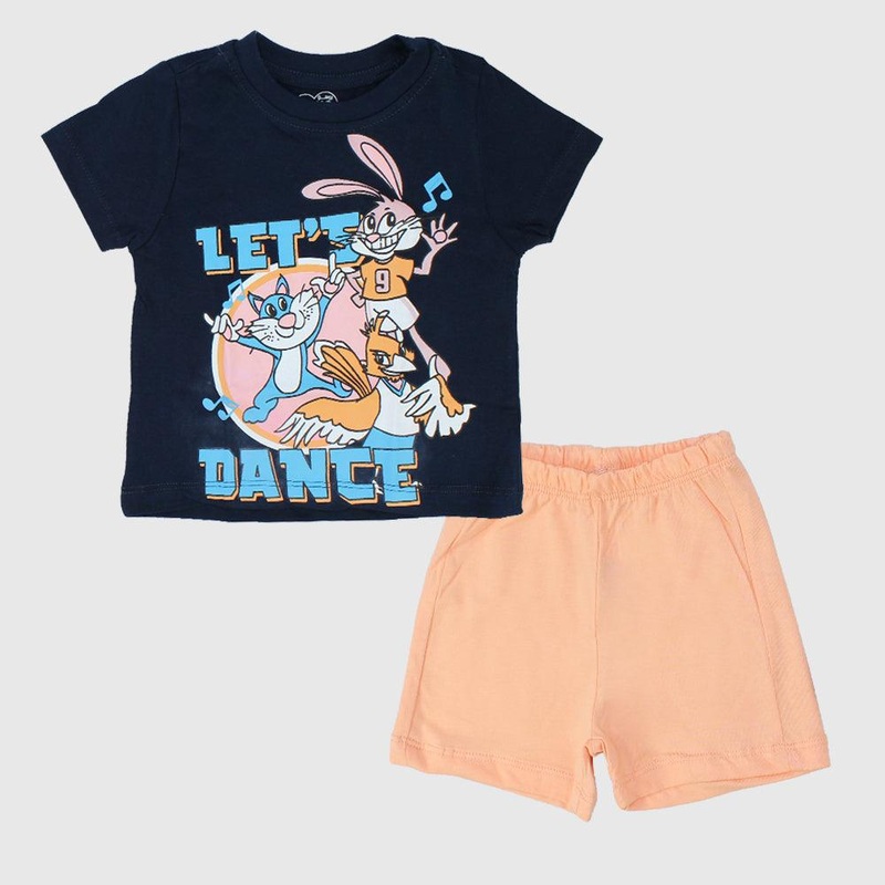 Dancing Bunny Short-Sleeved Pajama