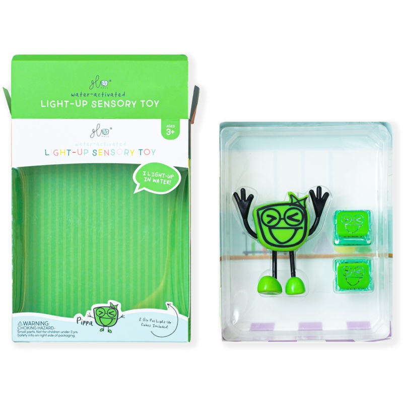 Glo Pals Pippa Character with 2 Light-Up Cubes