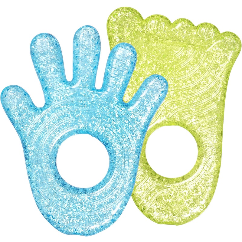 Munchkin Fun Ice Chewy Teether - 2pk - Blue/Green