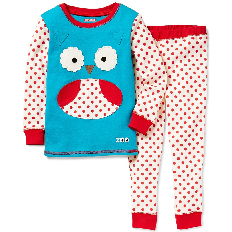 Skip Hop ZooJamas Little Kid Pajamas, 3T - Owl