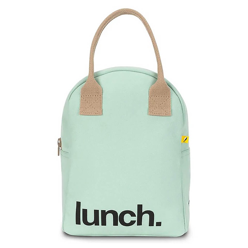 Zipper Lunch Bag - Mint Lunch