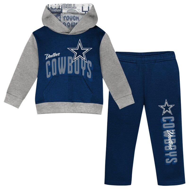 2-Piece Toddler Dallas Cowboys Hooded Fleece Set