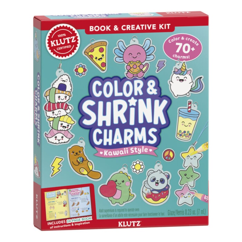 Klutz Color & Shrink Charms - Kawaii Style