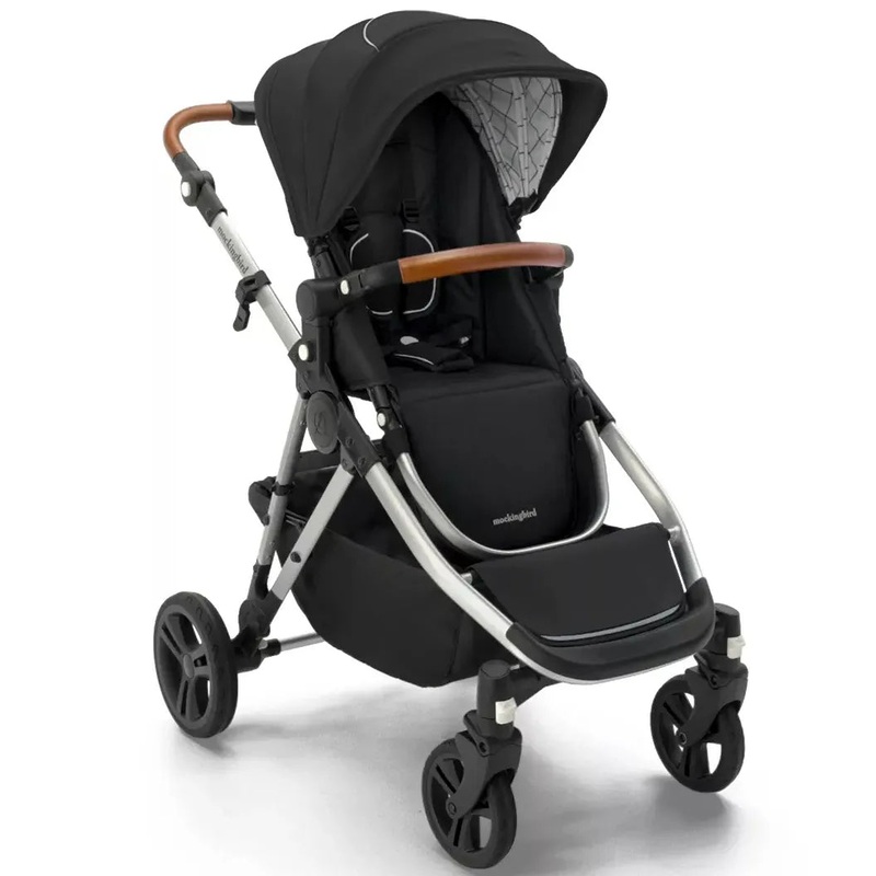 Single-To-Double Stroller 2.0 - Black Windowpane (See Description)