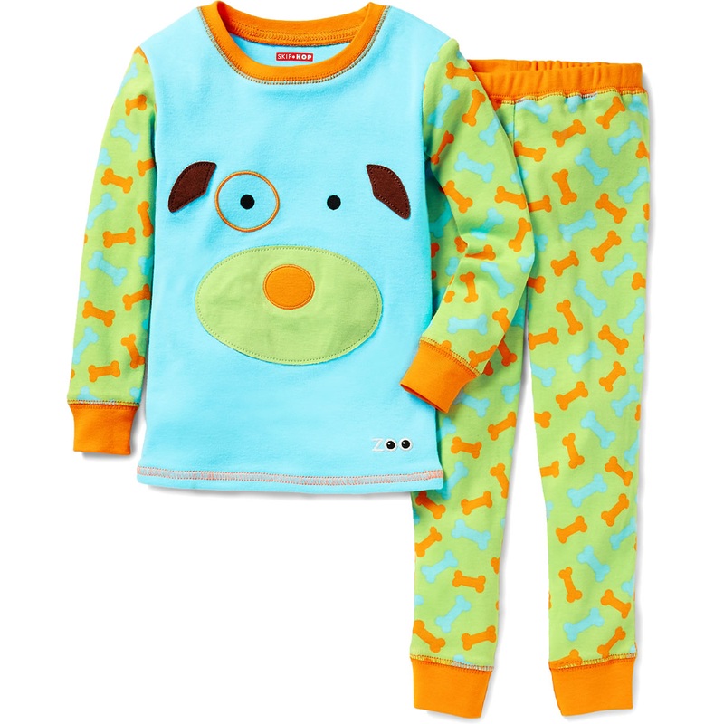 Skip Hop ZooJamas Little Kid Pajamas, 3T - Dog