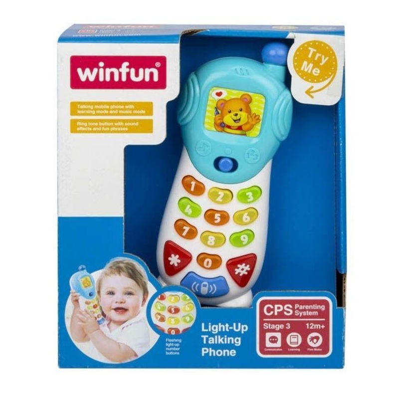 Win Fun Light Up Talking Phone