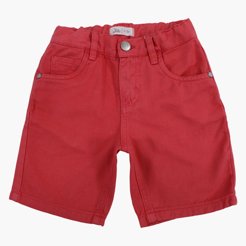 Boys Gabardine Shorts  Watermelon