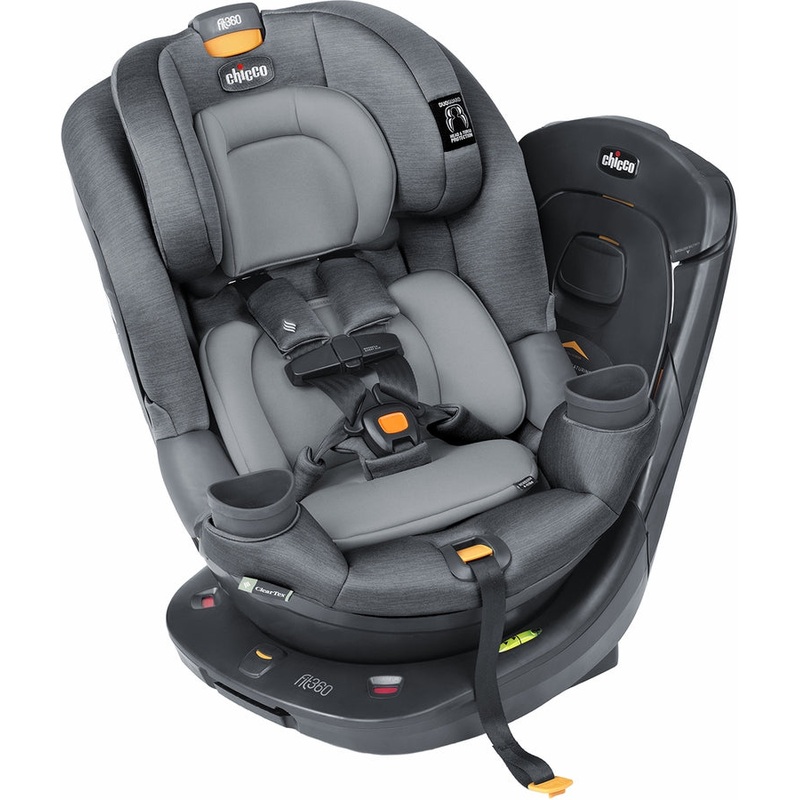 Chicco OPEN BOX Fit360 ClearTex Rotating Convertible Car Seat - Drift