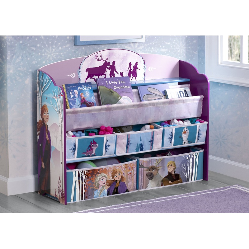 Frozen II Deluxe Toy and Book Organizer