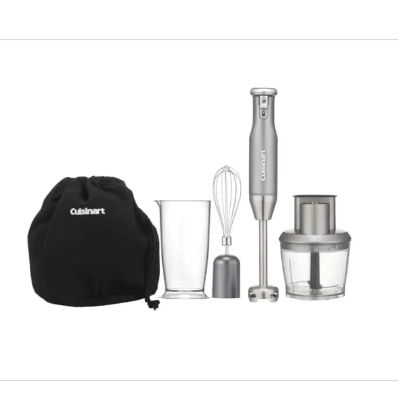 Variable Speed Immersion Blender with Food Processor (See Description)