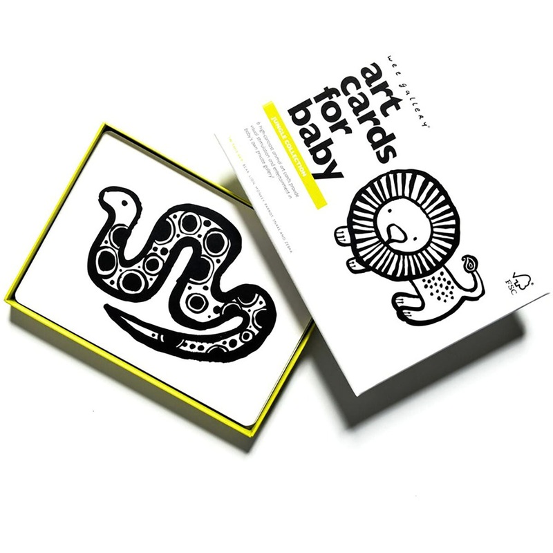 Wee Gallery Art Cards for Baby - Jungle Collection