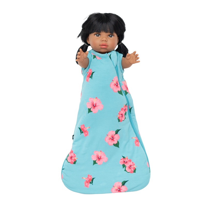 Baby Doll Sleep Bag in Hibiscus