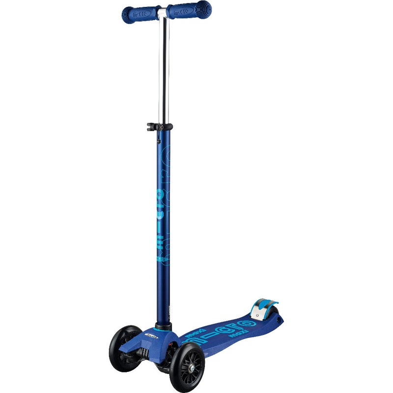 Micro Kickboard Maxi Deluxe Scooter - Navy Blue