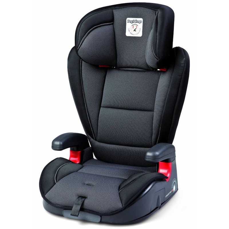 Peg Perego OPEN BOX Viaggio HBB 120 High Back Booster Car Seat - Crystal Black