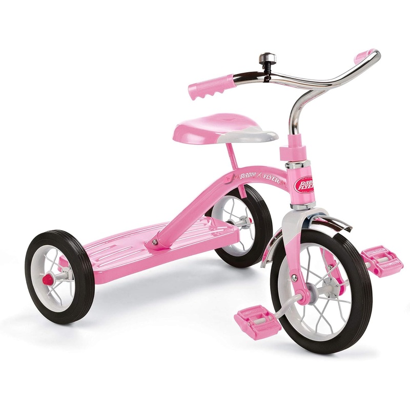 Radio Flyer Classic Tricycle, Pink, 10"