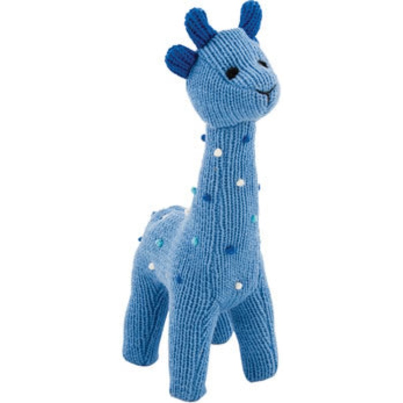 Rich Frog Squeaky Giraffe - Blue