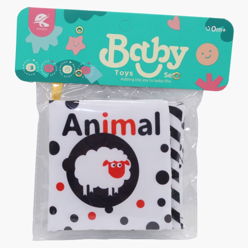 Sensory Soft Book for Learning - Animals