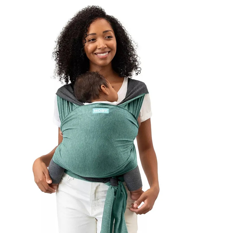 Reversible Wrap Baby Carrier - Jade/Gray