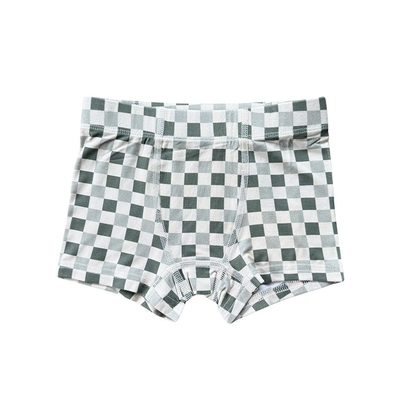 Boxers - Fern Checkered