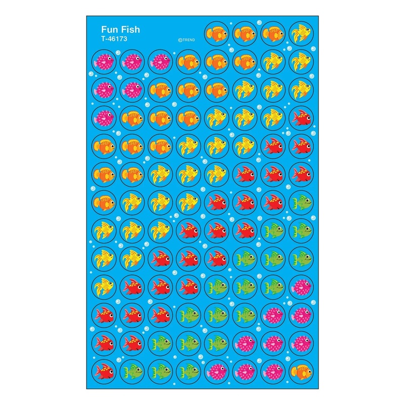 Fun Fish superSpots Stickers