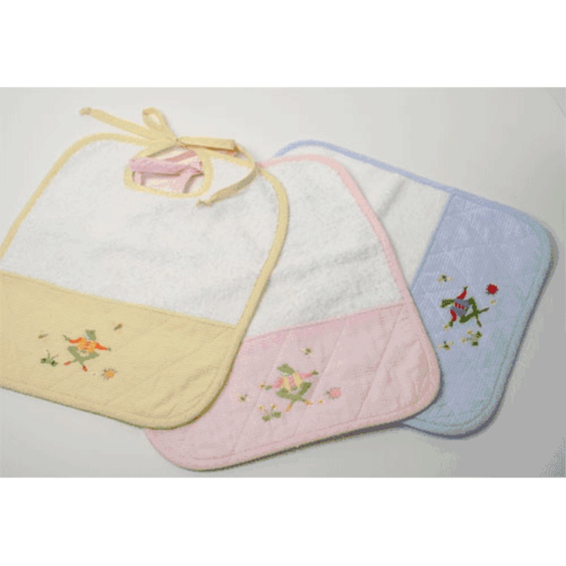 Gordonsbury Terry Bib in Nursery Time