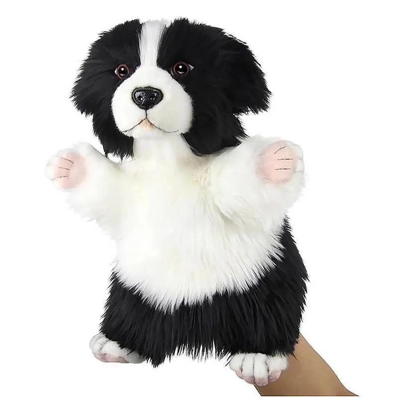 HNC Plush Puppet - Border Collie Puppet