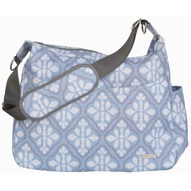 JJ Cole Linden Diaper Bag - Blue Iris