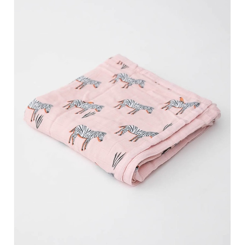 Little Unicorn Deluxe Muslin Quilt - Zebra