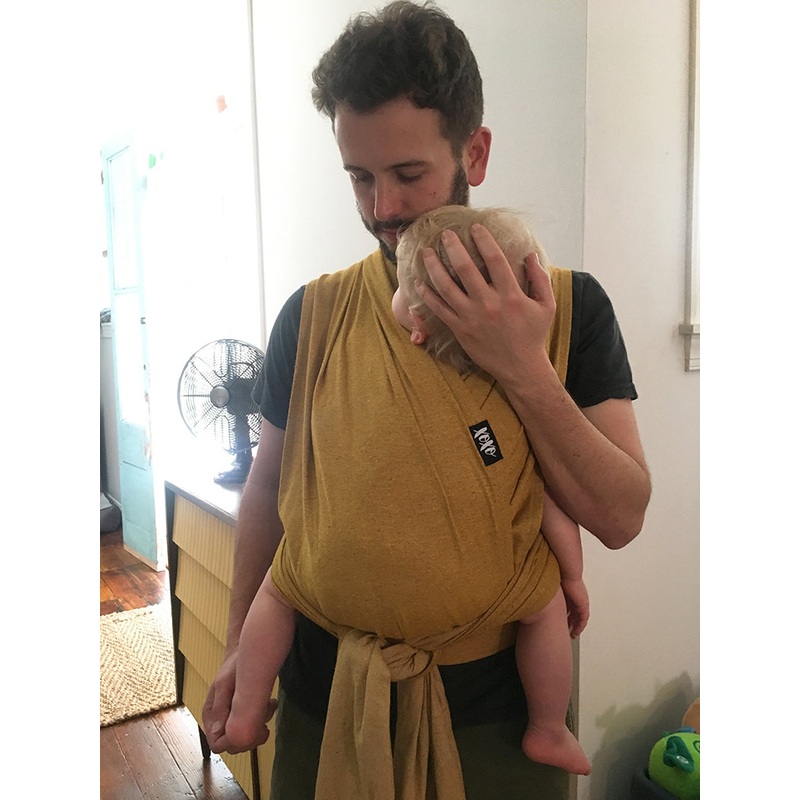 XOXO Buckle Wrap Baby Carrier, Eco2 Collection - Gold Standard