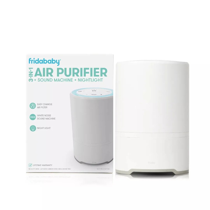 3 In 1 Air Purifier + Sound Machine + Nightlight