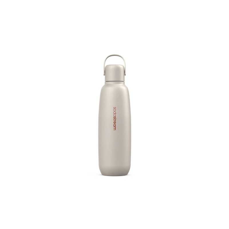 GO Metal Water Bottle Sand: Stainless Steel