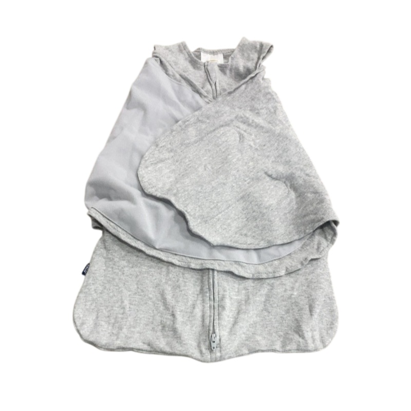 Halo Organic Cotton SleepSack Swaddle, Heather grey, Newborn