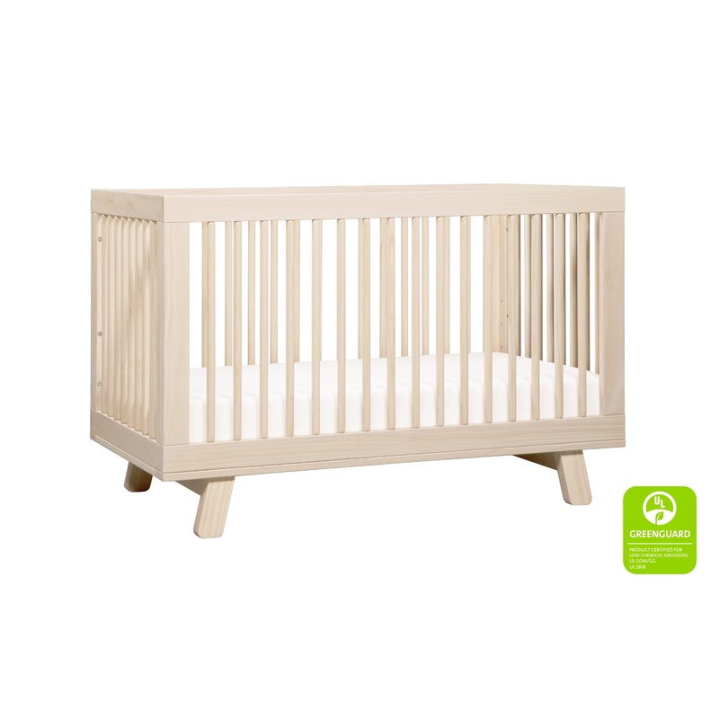 Babyletto Hudson 3-in-1 Convertible Crib with Toddler Bed Conversion Kit