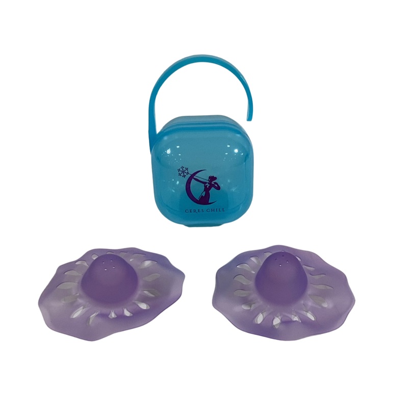 Ceres Chill Shield Maiden Nipple Guard, Purple, 27mm