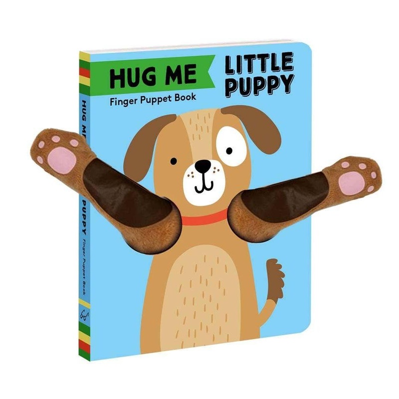 Chronicle Books - Finger Puppet Book - Hug Me Little Puppy