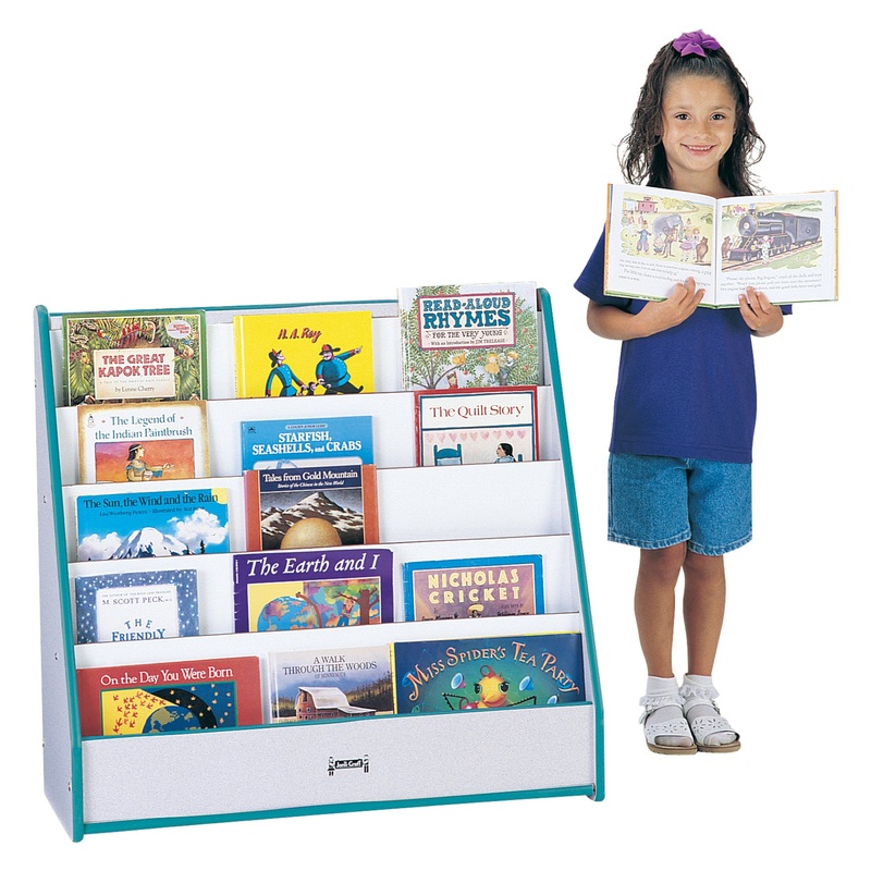 Rainbow Accents Flushback Pick-a-Book Stand - Navy