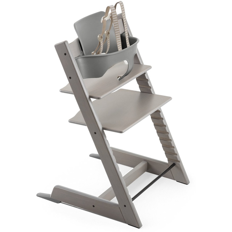 Stokke Tripp Trapp Oak High Chair - Oak Greywash