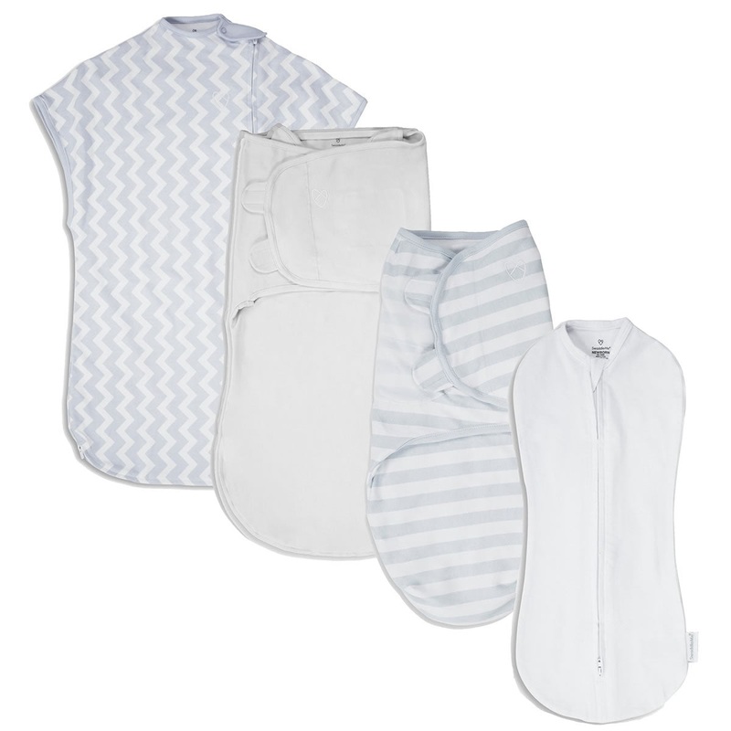Summer Infant SwaddleMe 1st Year Safe Sleep Gift Set - Grey