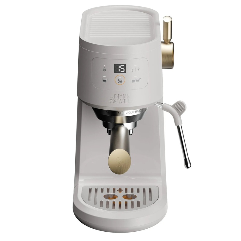 Barista Mini Espresso Machine - Sand White