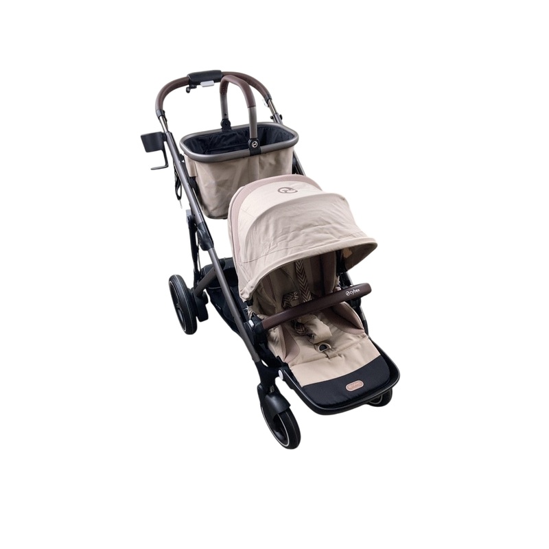 Cybex e-Gazelle S Stroller, 2024, Almond Beige, Taupe