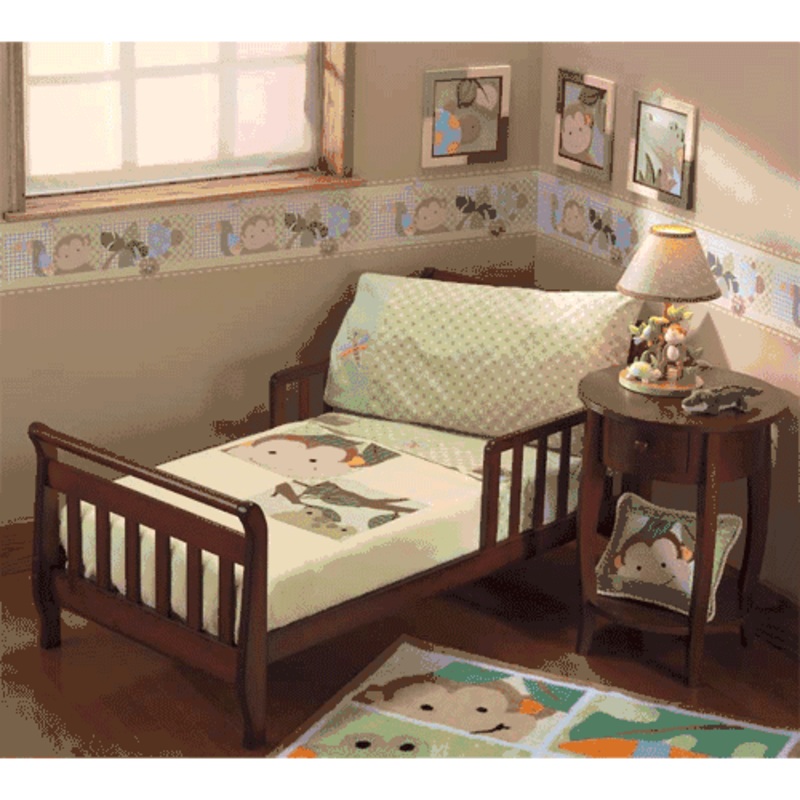 Lambs & Ivy Papagayo 4 Piece Toddler Bedding Set