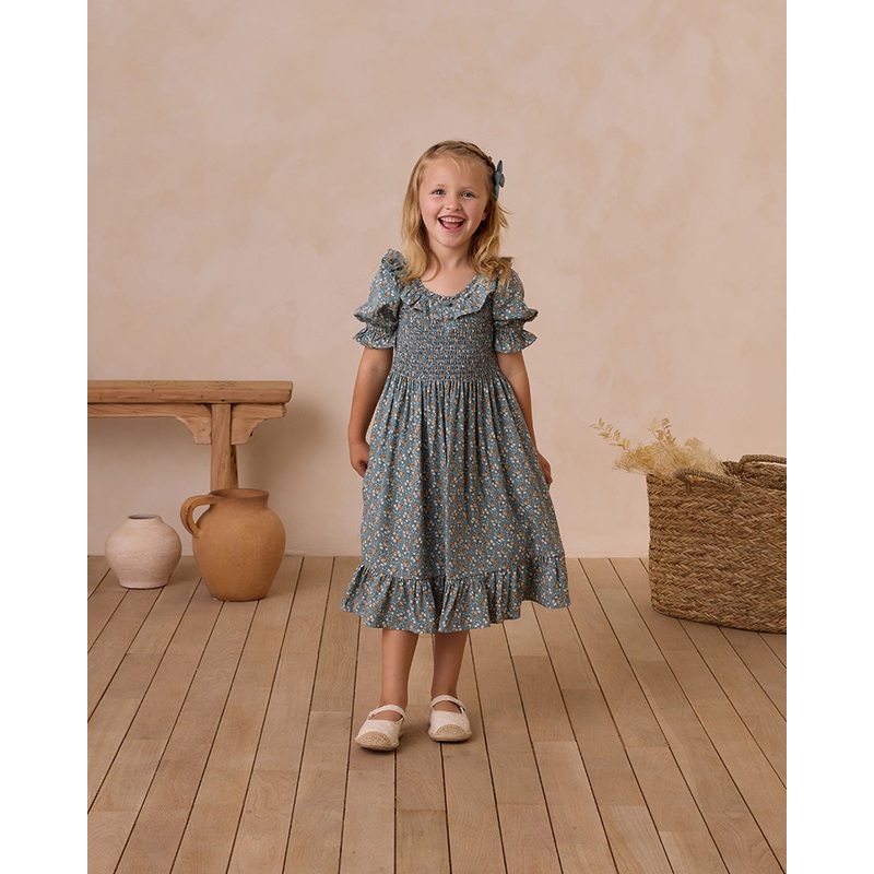 Lexi Dress - Blue Floral