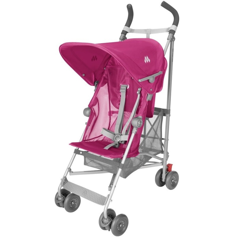 Maclaren Volo Umbrella Stroller - Festival Fuchsia