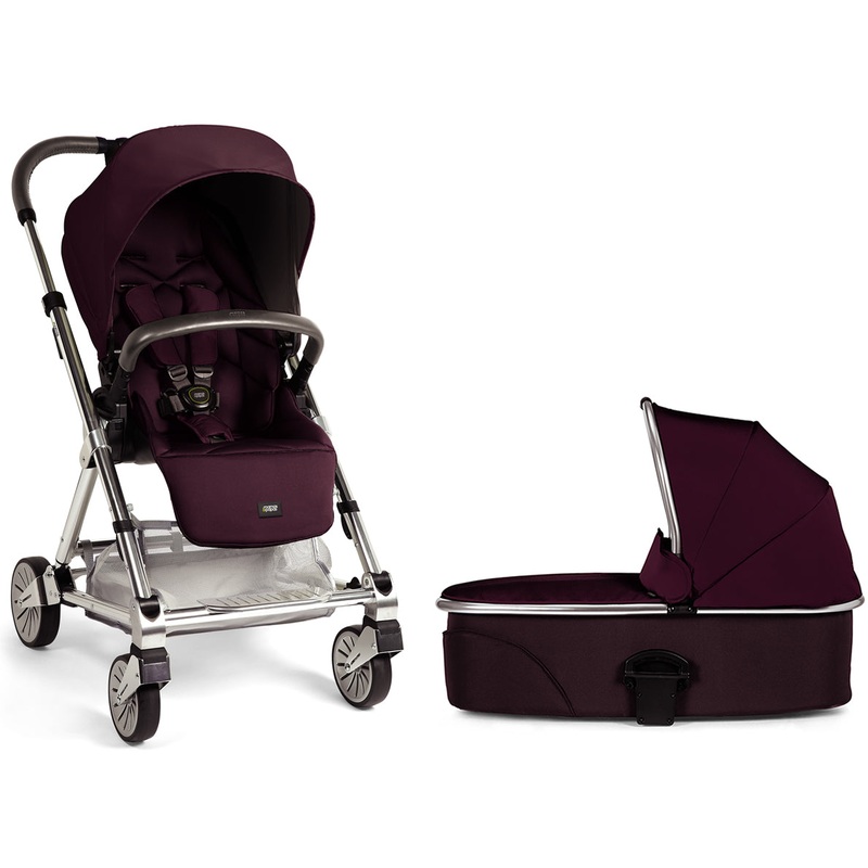Mamas & Papas Urbo 2 Stroller & Carrycot - Mulberry