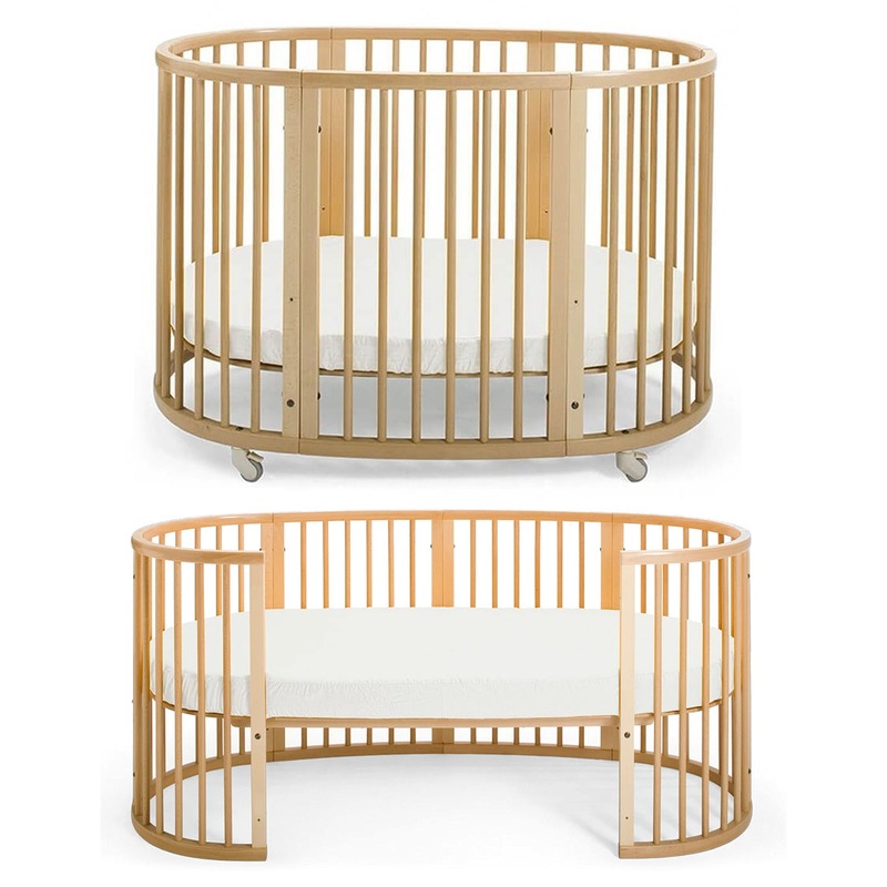Stokke Sleepi Crib to Junior Bed Complete Bundle - Natural